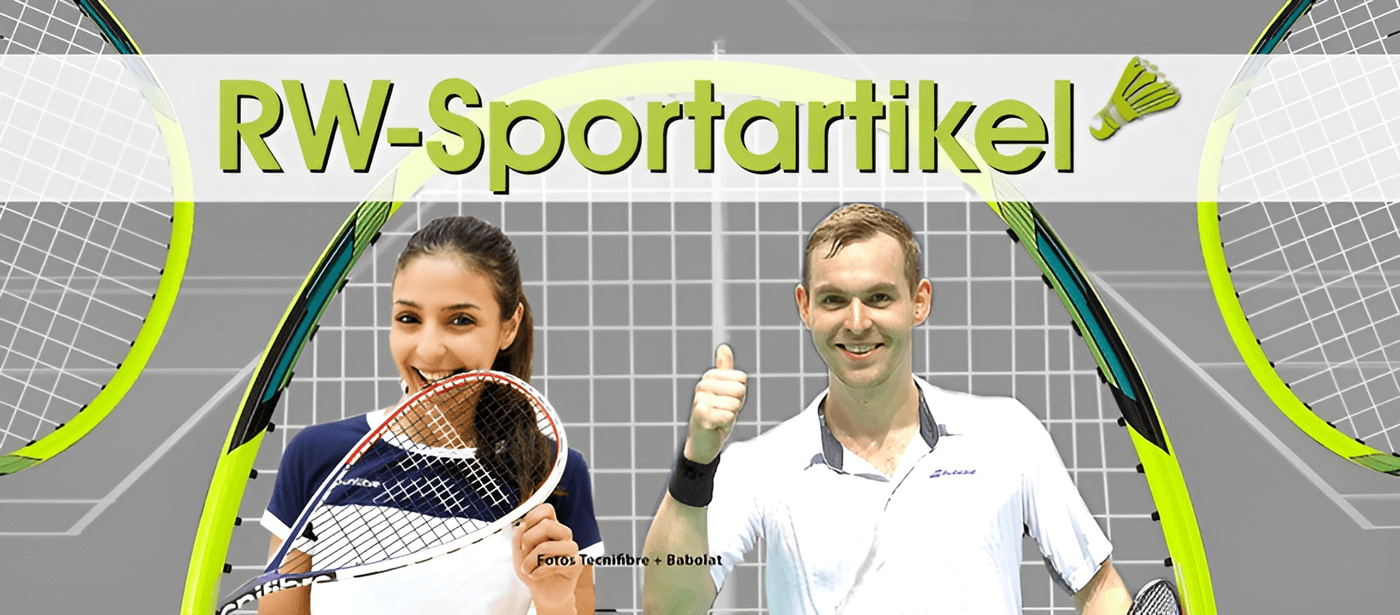 Badminton Shop Groß Twülpstedt - ↗️RW-Sportartikel: ✔️Badmintonbekleidung, Badmintonschläger, Badmintonschuhe, Badmintonbälle, Squashschläger